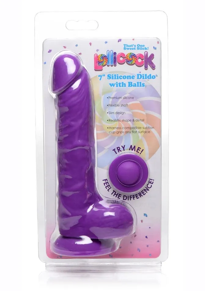 Female Sex Toys Lollicock Lollicock Silicone Dildo with Balls