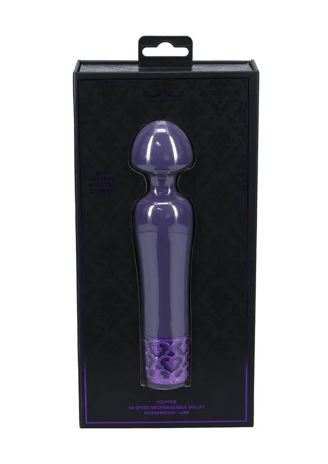 Female Sex Toys Royal Gems Royal Gems Scepter Silicone Rechargeable Vibrator