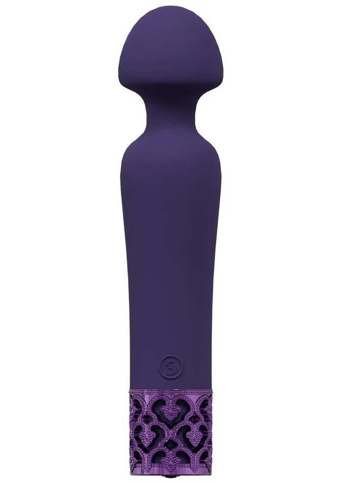Female Sex Toys Royal Gems Royal Gems Scepter Silicone Rechargeable Vibrator