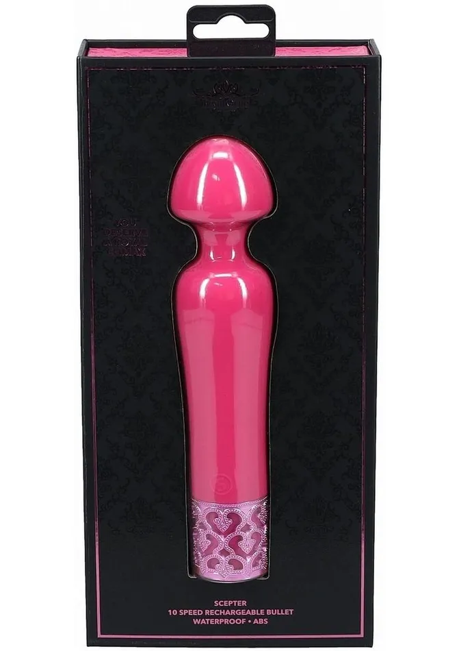 Female Sex Toys Royal Gems Royal Gems Scepter Silicone Rechargeable Vibrator