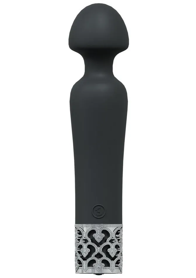 Female Sex Toys Royal Gems Royal Gems Scepter Silicone Rechargeable Vibrator
