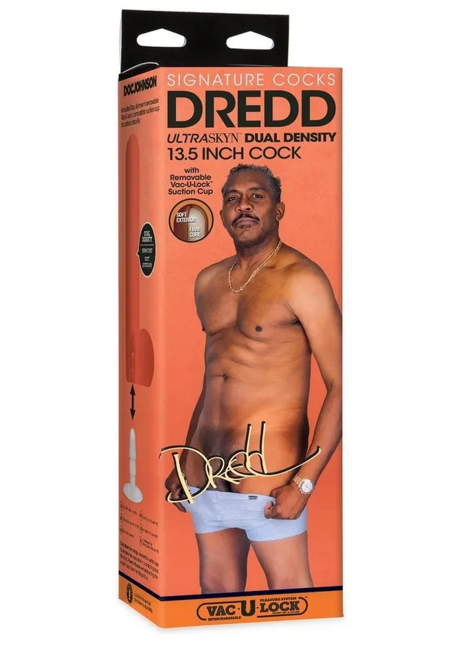 Female Sex Toys Signature Cocks Signature Cocks Ultraskyn Dredd Dildo with Removable Suction Cup Female Sex Toys Signature Cocks Signature Cocks Ultraskyn Dredd Dildo with Removable Suction Cup