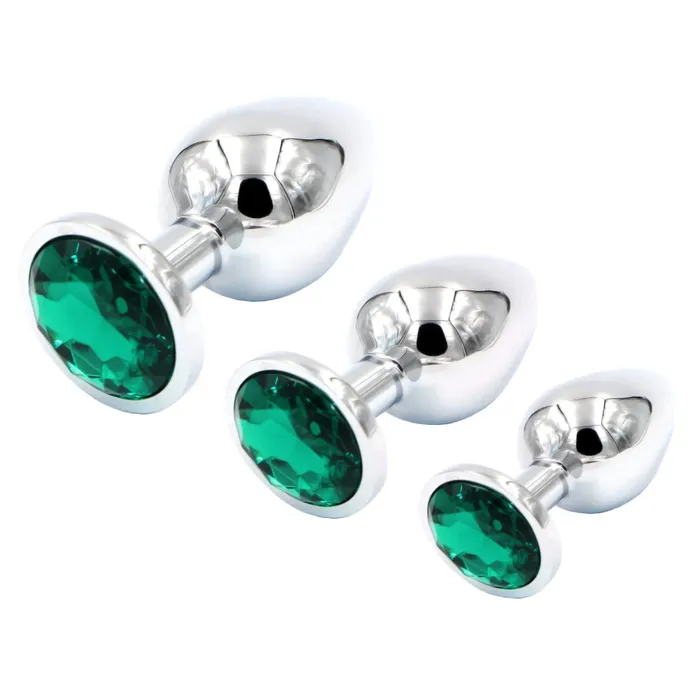 Gem Anal Training Set 3 Piece Love Plugs Anal