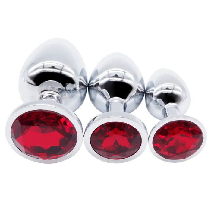 Gem Anal Training Set 3 Piece Love Plugs Anal