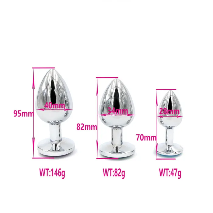 Gem Anal Training Set 3 Piece Love Plugs Anal