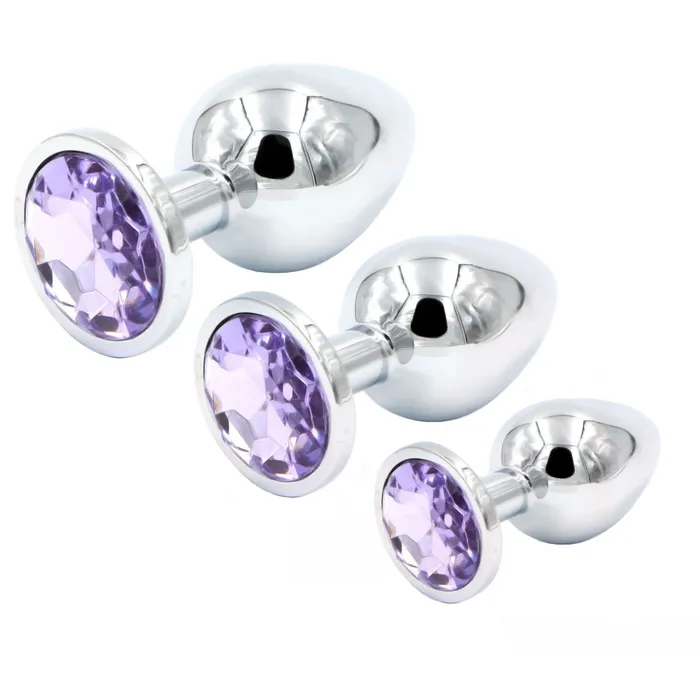 Gem Anal Training Set 3 Piece Love Plugs Anal