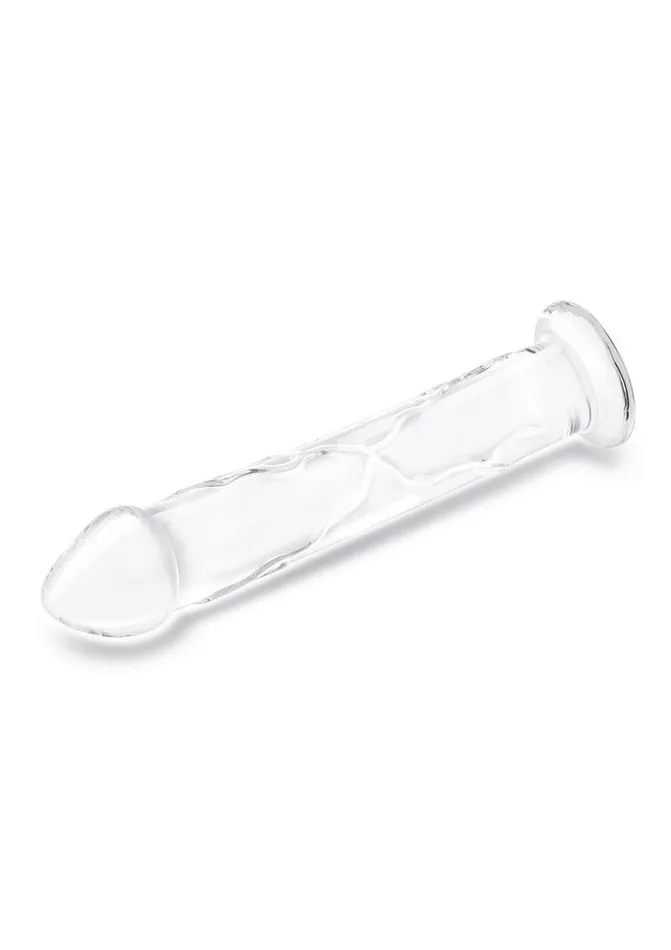 Glas Dildos Glas Dildo Glass with Veins and Flat Base