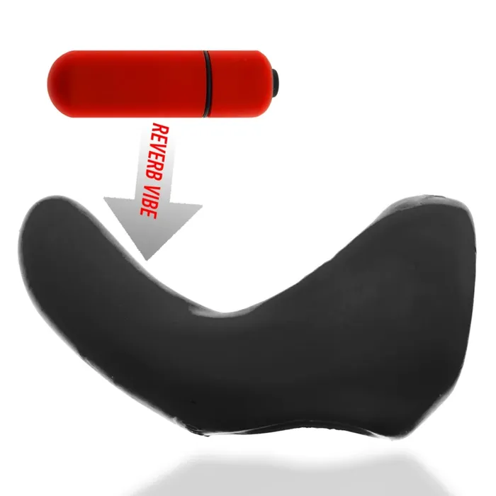 Hunkyjunk Buzzfuck Sling With Taint Vibe Vibrating Cock Sling Tar Ice Hunkyjunk Female Sex Toys