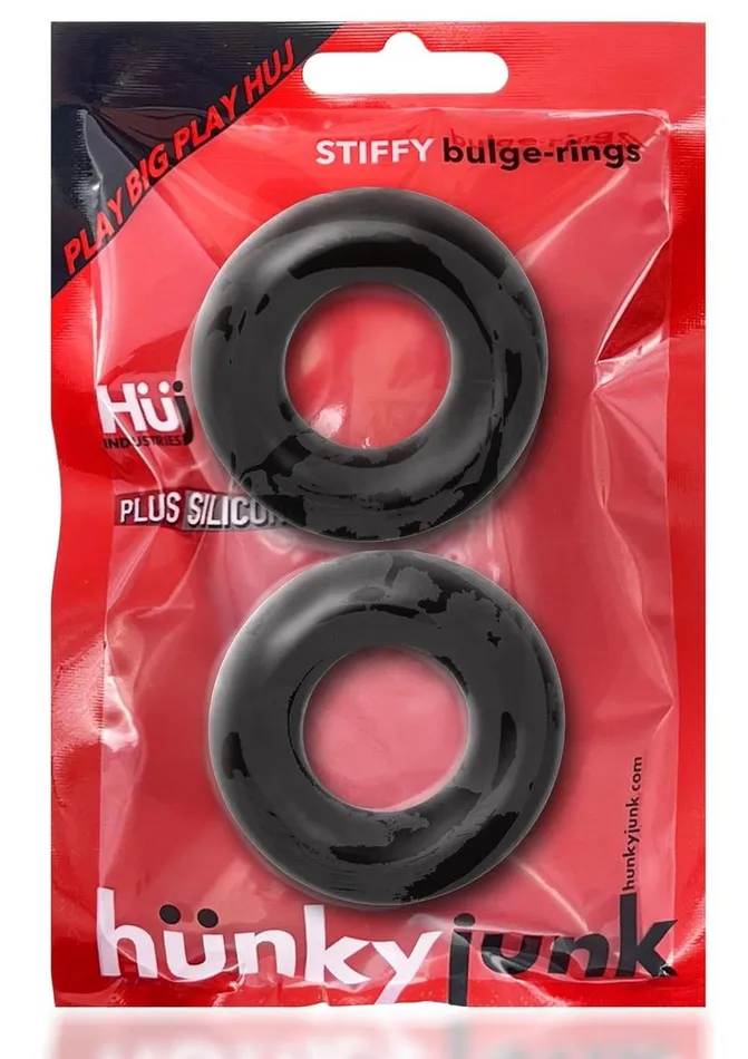 Hunkyjunk Stiffy Bulge Silicone Cock Rings Hunkyjunk Male Sex Toys