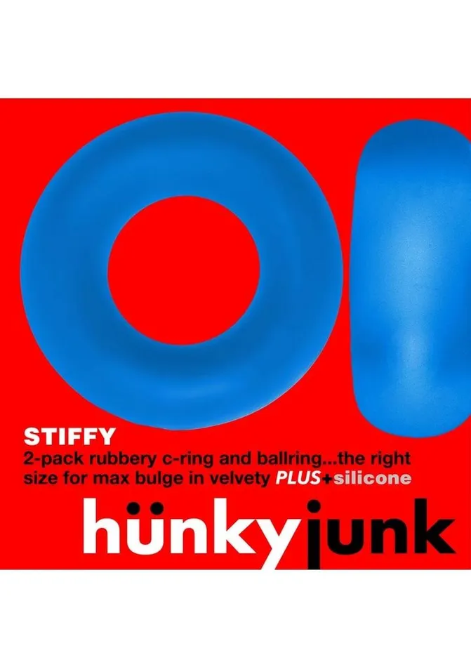 Hunkyjunk Stiffy Bulge Silicone Cock Rings Hunkyjunk Male Sex Toys