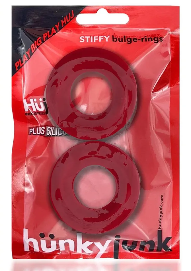 Hunkyjunk Stiffy Bulge Silicone Cock Rings Hunkyjunk Male Sex Toys