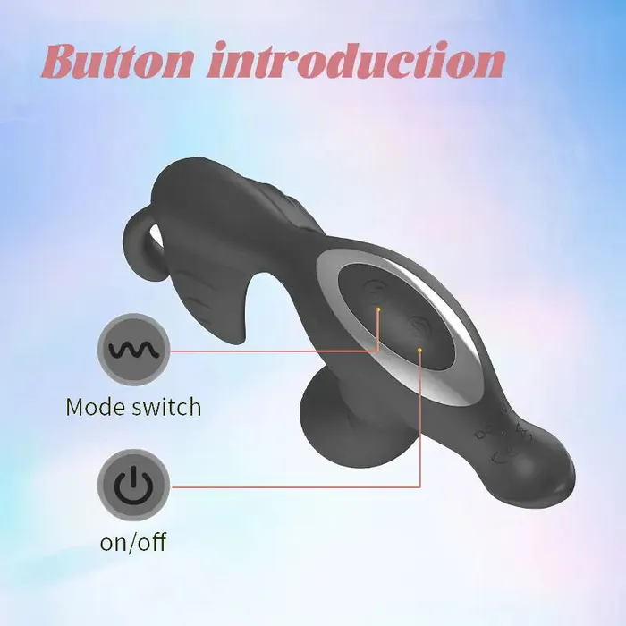 Inyarose Anal Male Anal Testicular Prostate Massager