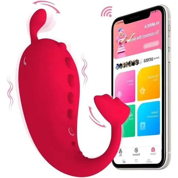 Inyarose Female Sex Toys APP Remote Control Little Whale Jumping Egg