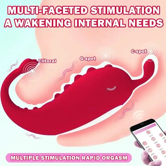 Inyarose Female Sex Toys APP Remote Control Little Whale Jumping Egg