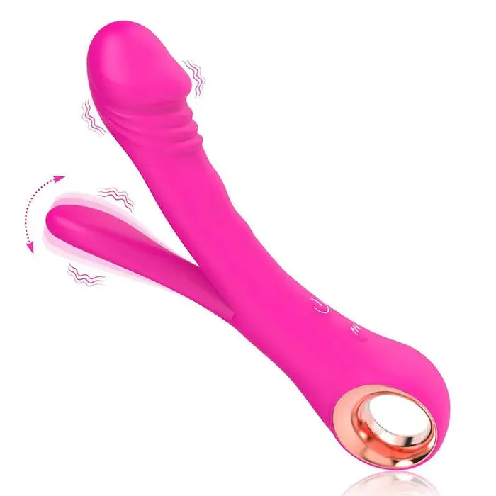 Inyarose Female Sex Toys Split Flexible Clitoral Vibrator