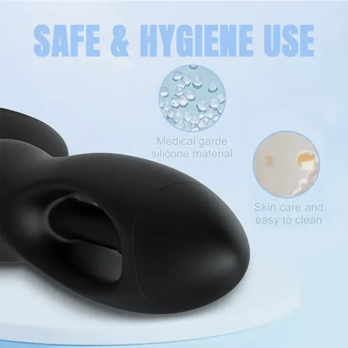 Inyarose Male Sex Toys Flapping Vibrating Remote Control Prostate Massager