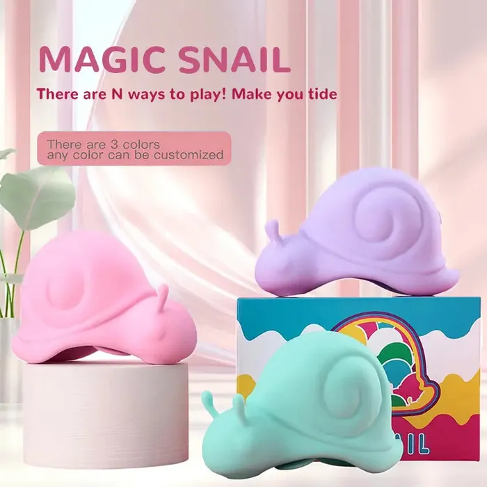 Inyarose Vibrators Little Snail Sucking Tongue Vibrator