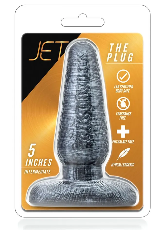 Jet Anal Jet The Plug Butt Plug Carbon Metallic