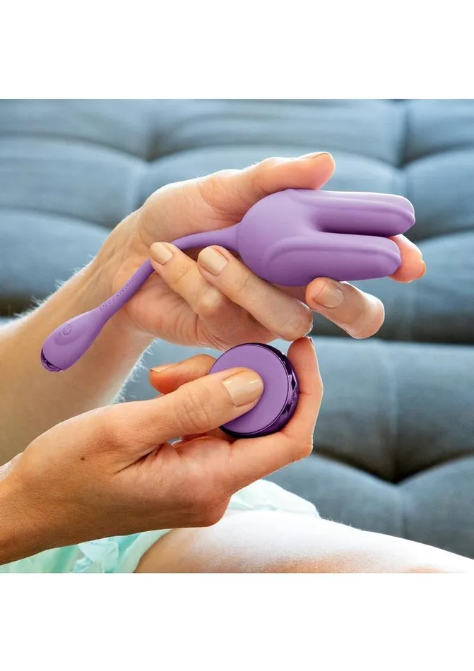 Jimmyjane Form 2 Kegel Rechargeable Silicone Stimulator with Remote Jimmyjane Female Sex Toys
