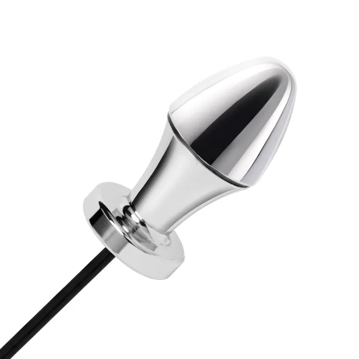 Lux Fetish Anal Lux Fetish Electro Sex Shock Butt Plug Silver