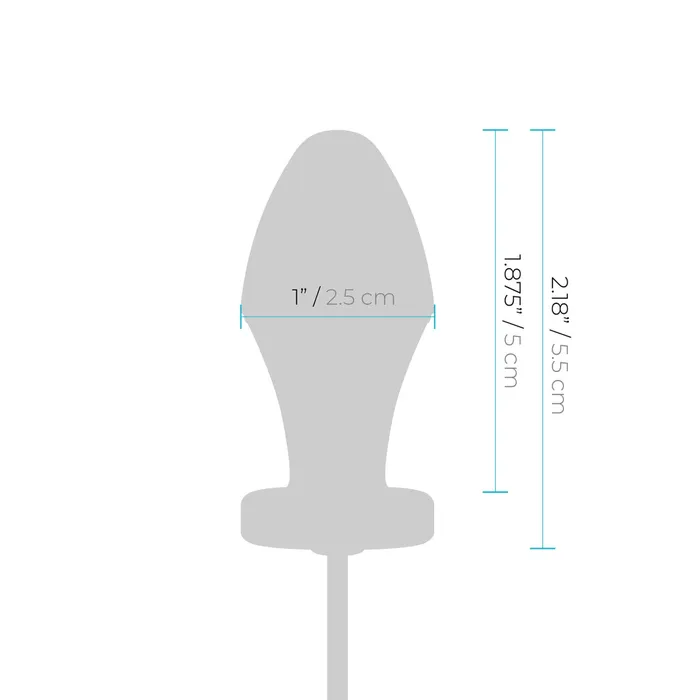 Lux Fetish Anal Lux Fetish Electro Sex Shock Butt Plug Silver