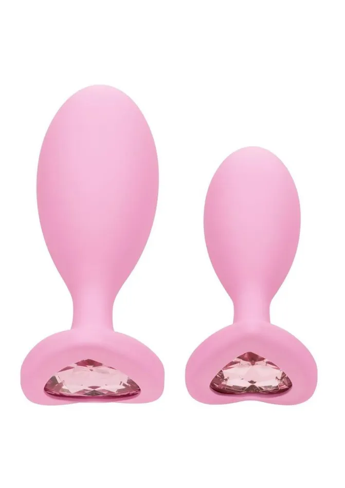 Male Sex Toys First Time First Time Crystal Booty Duo Silicone Anal Plug