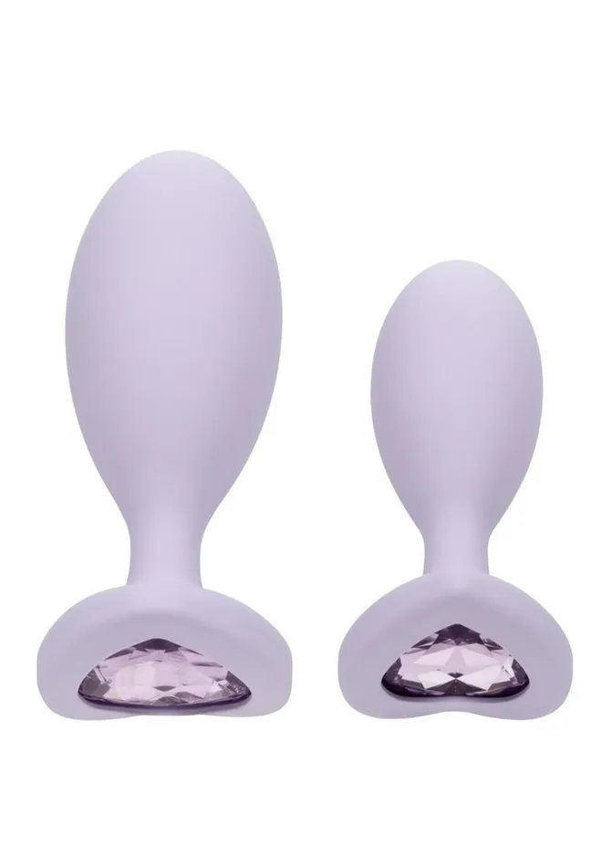Male Sex Toys First Time First Time Crystal Booty Duo Silicone Anal Plug