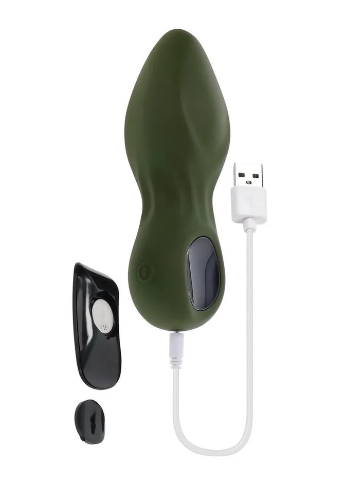 Male Sex Toys Gender X Gender X My Secret Garden Rechargeable Silicone Anal Plug with Remote