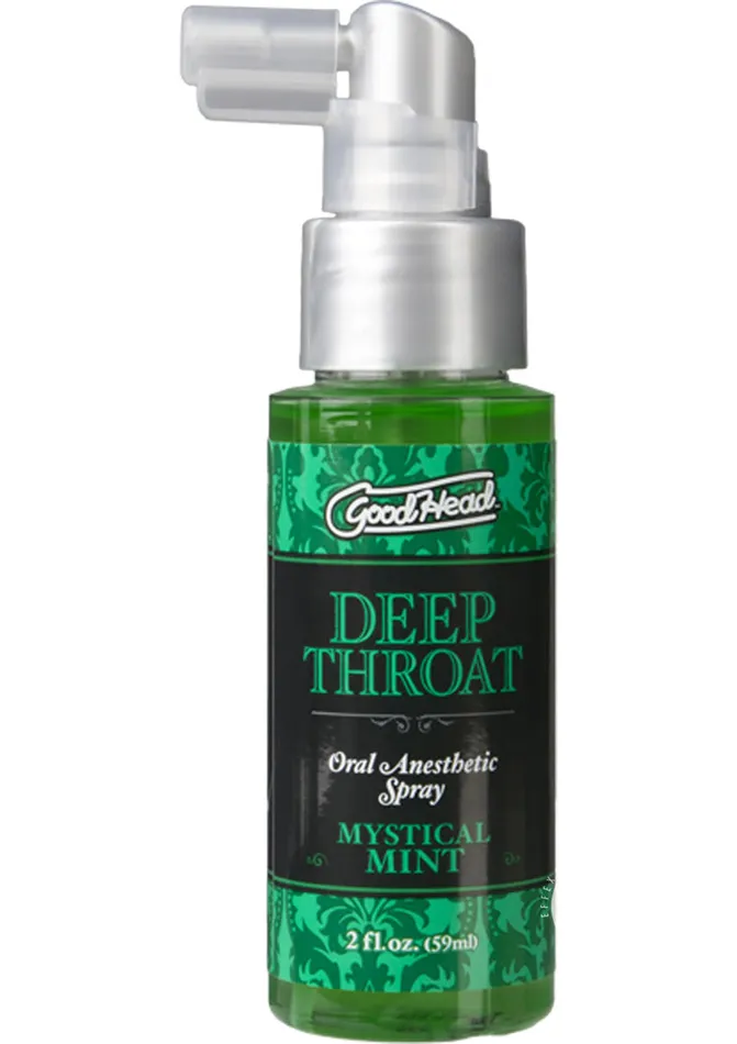 Male Sex Toys GoodHead Goodhead Deep Throat Oral Anesthetic Spray Mystical Mint Male Sex Toys GoodHead Goodhead Deep Throat Oral Anesthetic Spray Mystical Mint