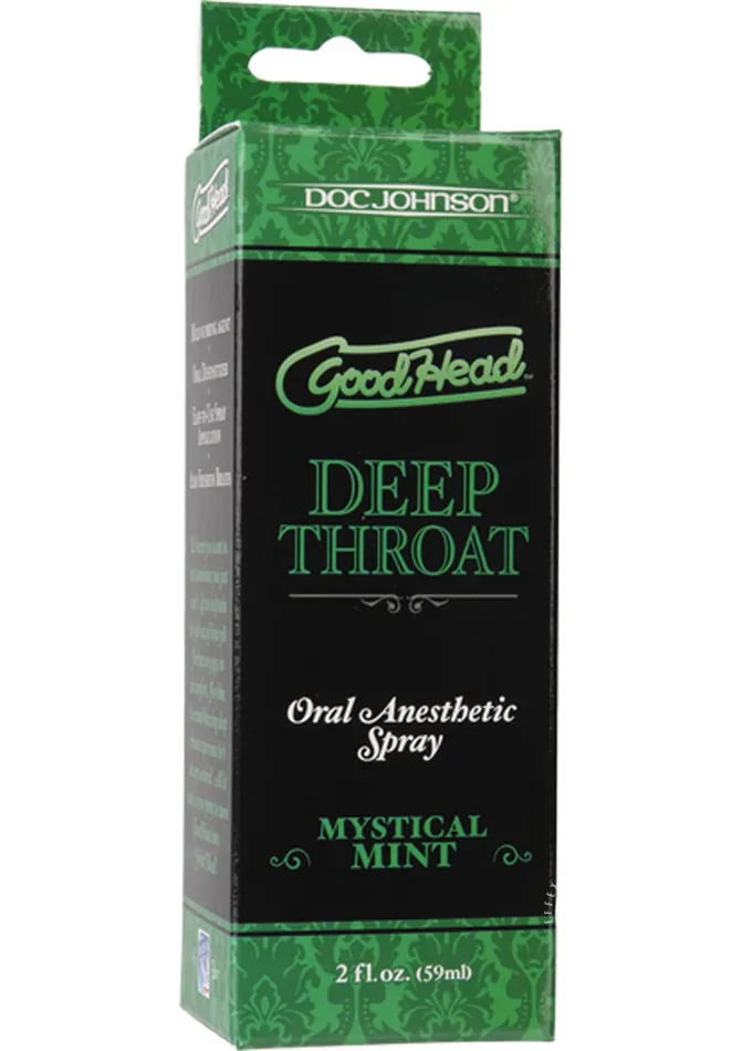 Male Sex Toys GoodHead Goodhead Deep Throat Oral Anesthetic Spray Mystical Mint