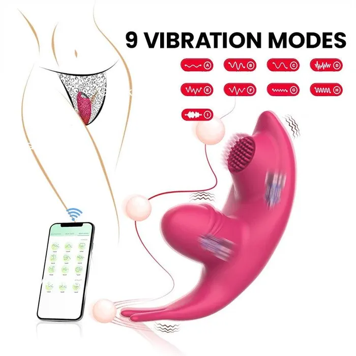 Male Sex Toys Inyarose APP Vibrating Invisible Wearable Masturbator