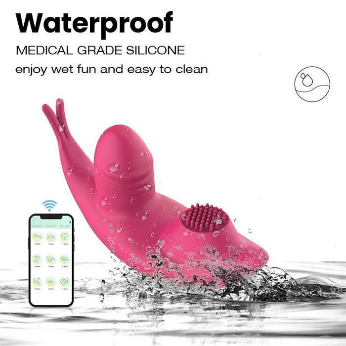 Male Sex Toys Inyarose APP Vibrating Invisible Wearable Masturbator