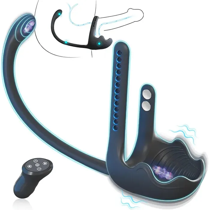 Male Sex Toys Inyarose Penis Ring Prostate Massage Vibrator