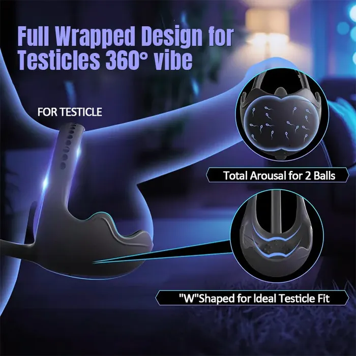 Male Sex Toys Inyarose Penis Ring Prostate Massage Vibrator