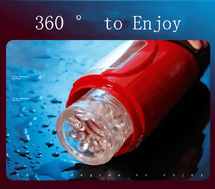 Male Sex Toys mysite Free telescopic male masturbation cup that rotates into a vaginal vibrator