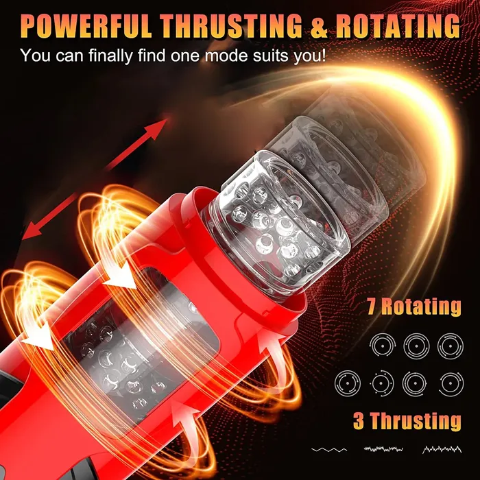 Male Sex Toys mysite Free telescopic male masturbation cup that rotates into a vaginal vibrator