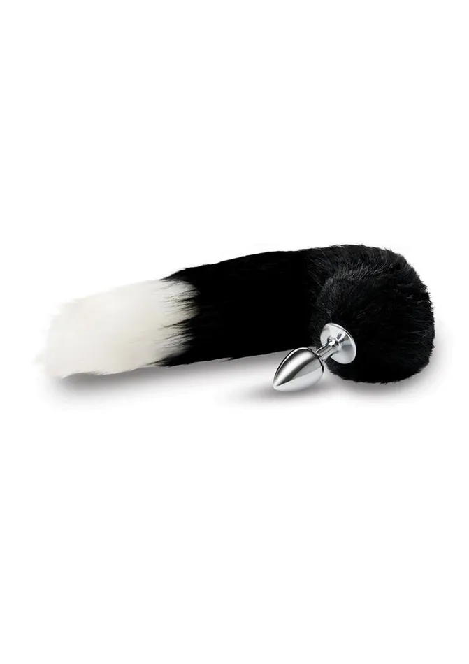 Male Sex Toys Whipsmart WhipSmart Metal Plug with 14in Indigo Fox Tail