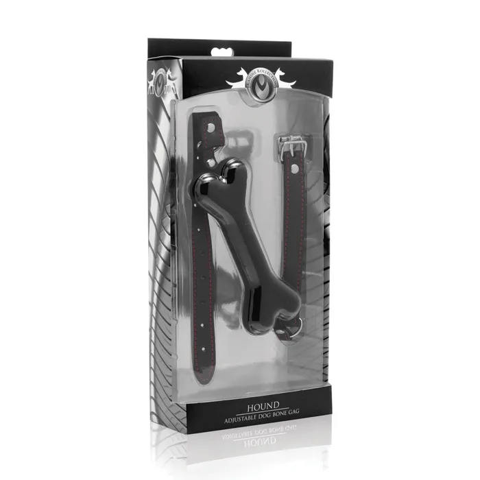 Master Series Anal Master Series Hound Adjustable Dog Bone Gag Black Master Series Anal Master Series Hound Adjustable Dog Bone Gag Black