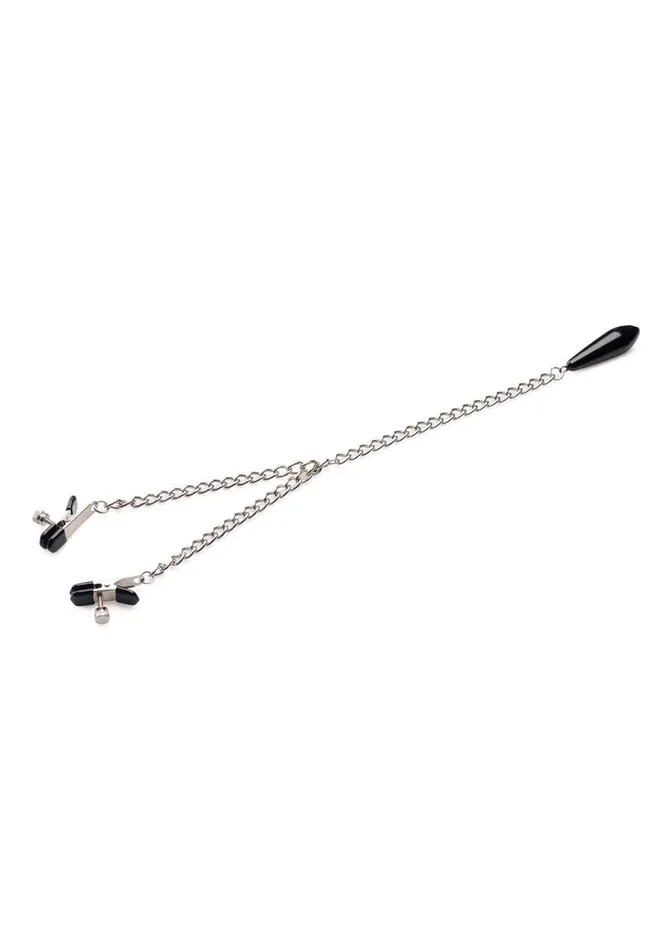 Master Series Female Sex Toys Master Series Titty Taunter Nipple Clamps with Weighted Bead Master Series Female Sex Toys Master Series Titty Taunter Nipple Clamps with Weighted Bead