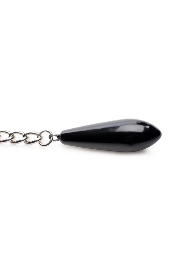 Master Series Female Sex Toys Master Series Titty Taunter Nipple Clamps with Weighted Bead