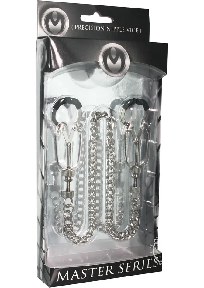 Master Series Male Sex Toys Master Series Bauhaus Precision Nipple Vice