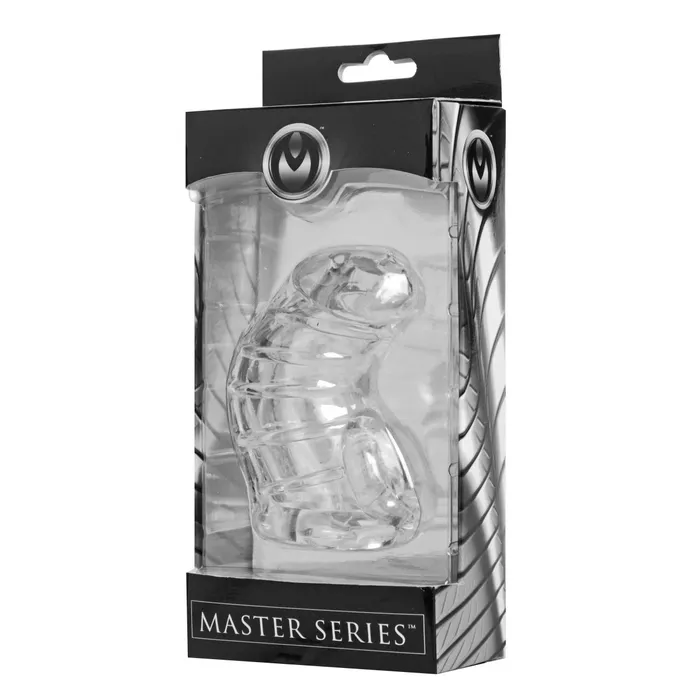 Master Series Male Sex Toys Master Series Detained Soft Body Chastity Cage Clear Master Series Male Sex Toys Master Series Detained Soft Body Chastity Cage Clear
