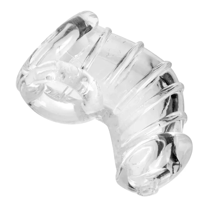 Master Series Male Sex Toys Master Series Detained Soft Body Chastity Cage Clear Master Series Male Sex Toys Master Series Detained Soft Body Chastity Cage Clear