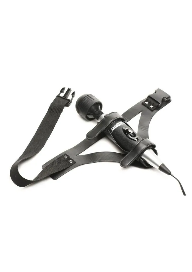 Master Series Thunder Strap Wand Thigh Harness Master Series Female Sex Toys