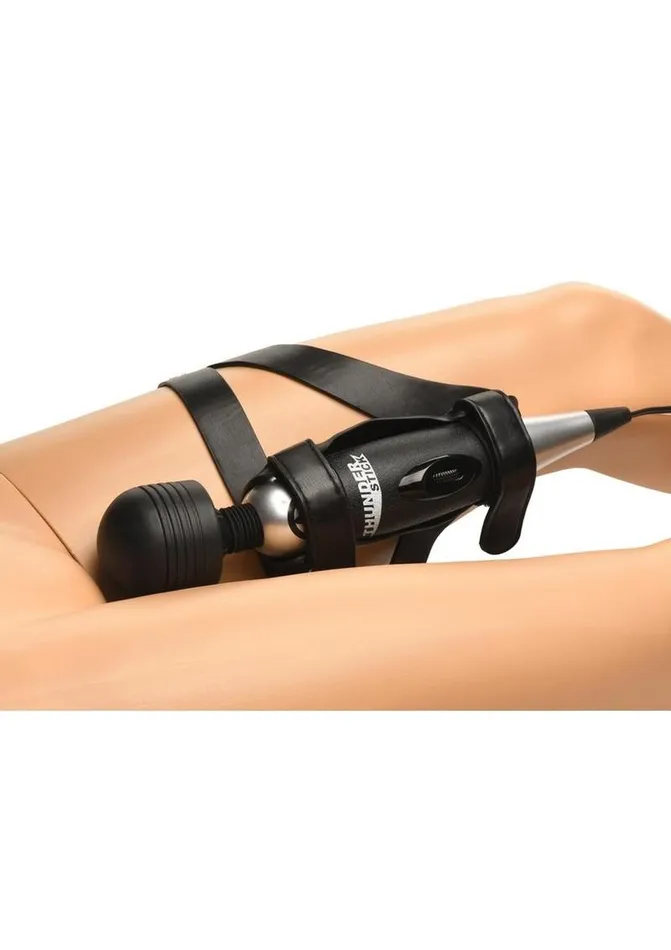 Master Series Thunder Strap Wand Thigh Harness Master Series Female Sex Toys