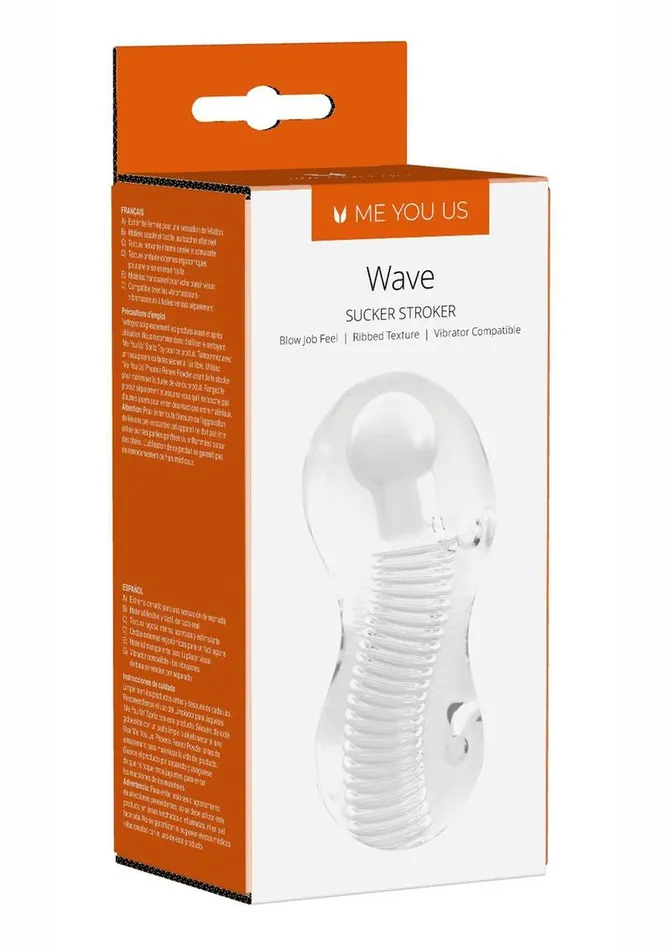 Me You Us Male Sex Toys ME YOU US Wave Sucker Stroker Masturbator Me You Us Male Sex Toys ME YOU US Wave Sucker Stroker Masturbator
