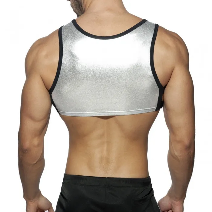 mysite Female Sex Toys Metallic Pec Harness