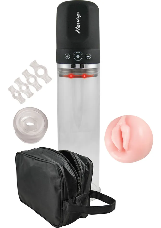 Nasstoys Male Sex Toys Travel Pump Compact Penis Pump Kit