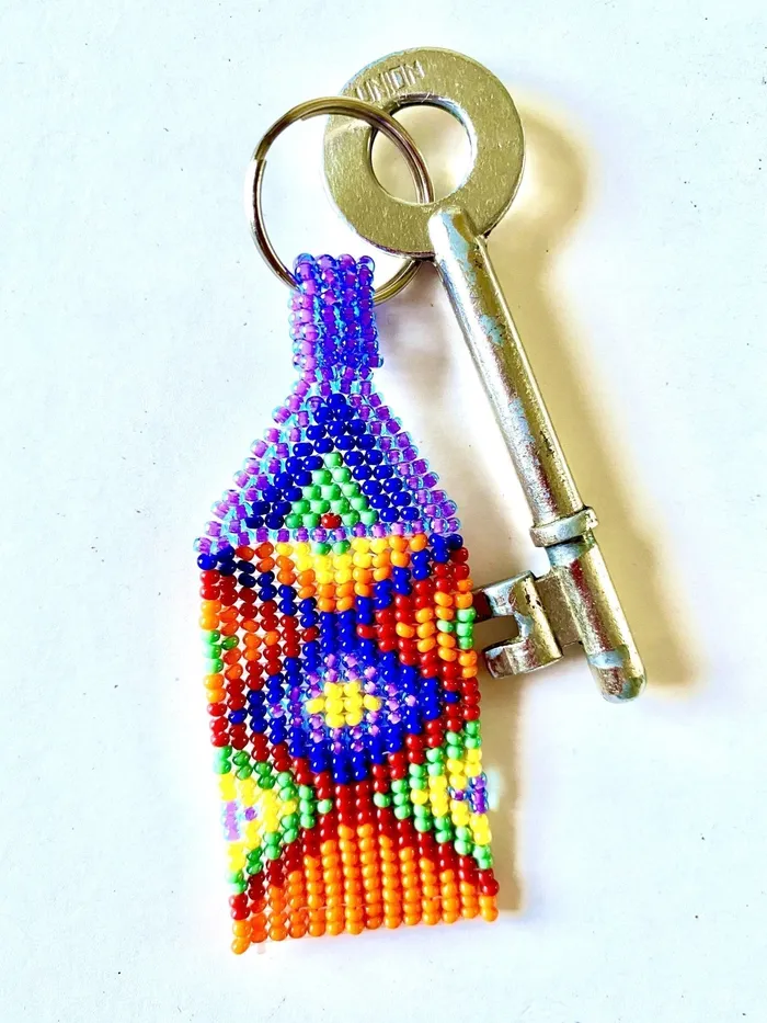Oh My Underwear Couples Handmade Limited Edition Bead Keyring Supporting South African Women