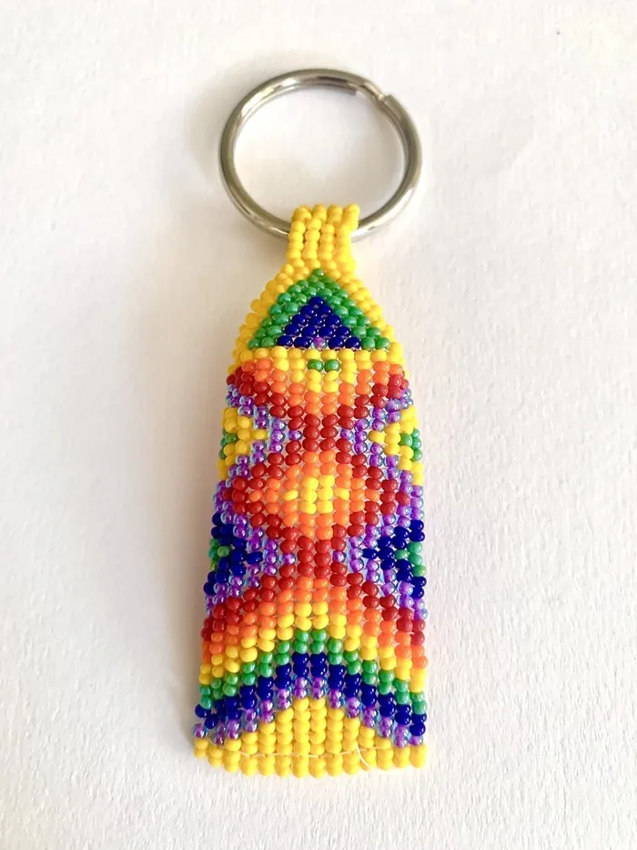 Oh My Underwear Couples Handmade Limited Edition Bead Keyring Supporting South African Women
